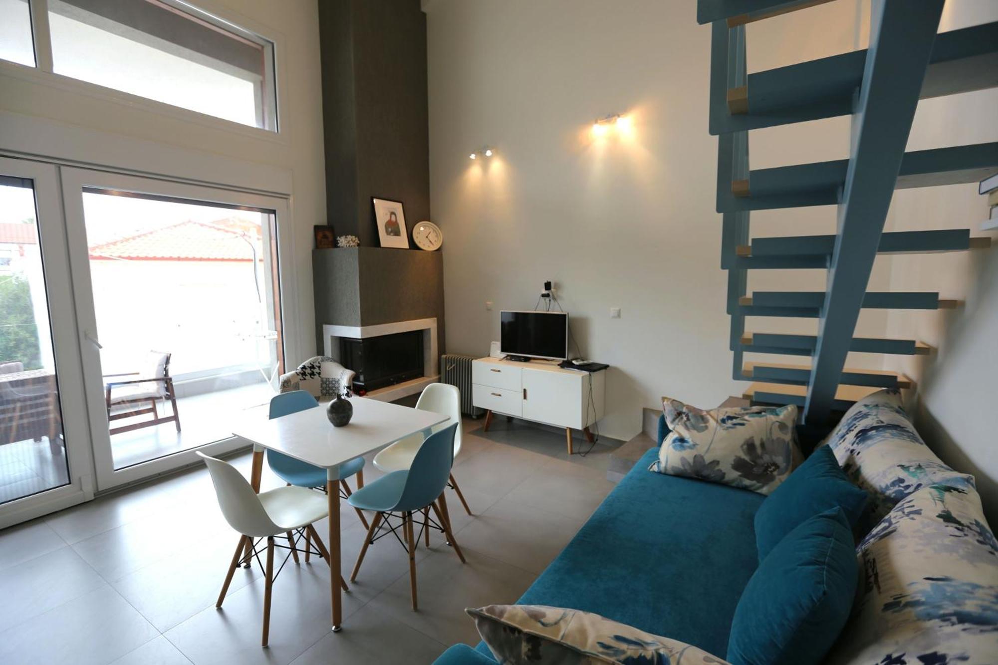 Aleksia Seaside Deluxe Apartment Pefkochori Exterior foto