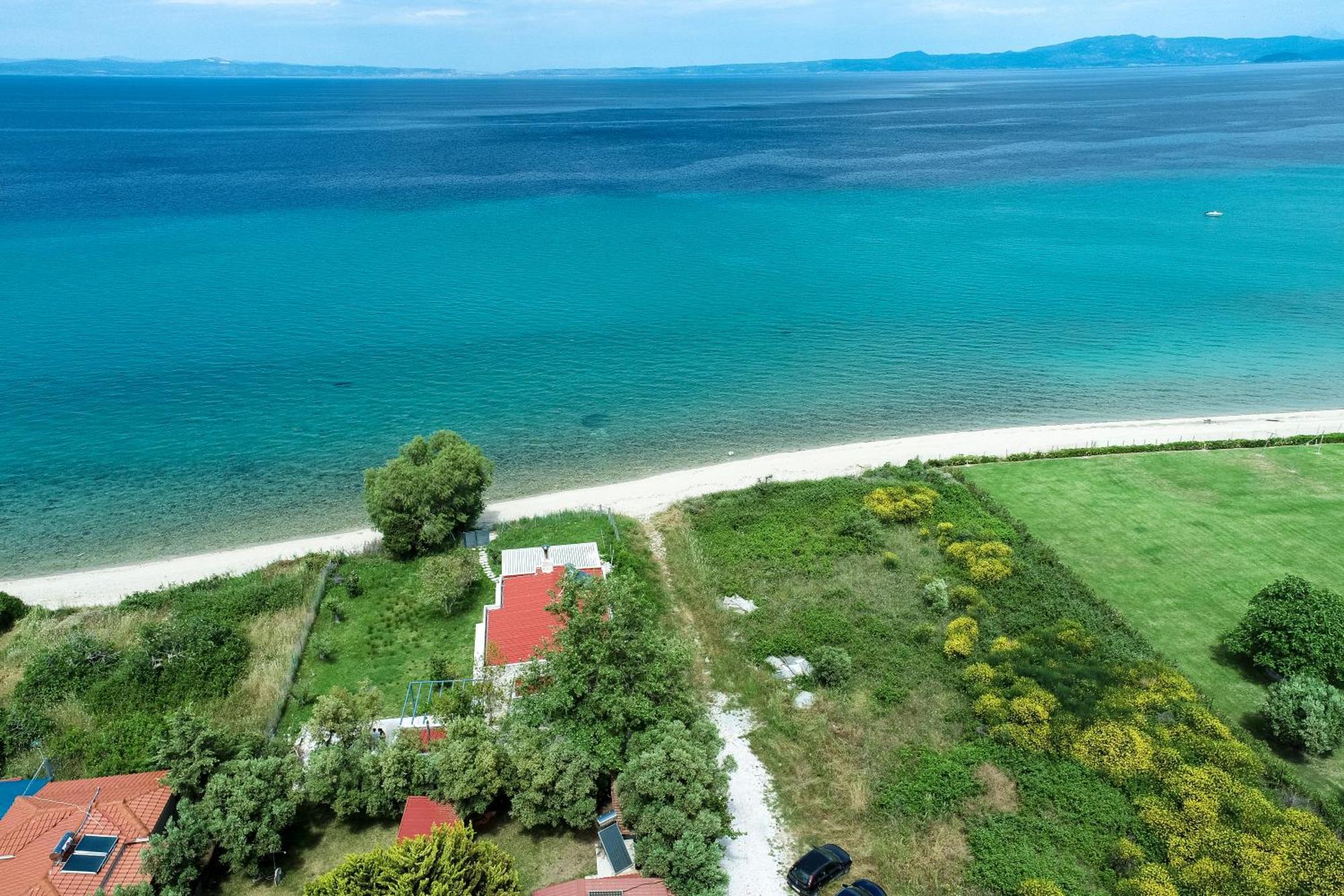 Aleksia Seaside Deluxe Apartment Pefkochori Exterior foto