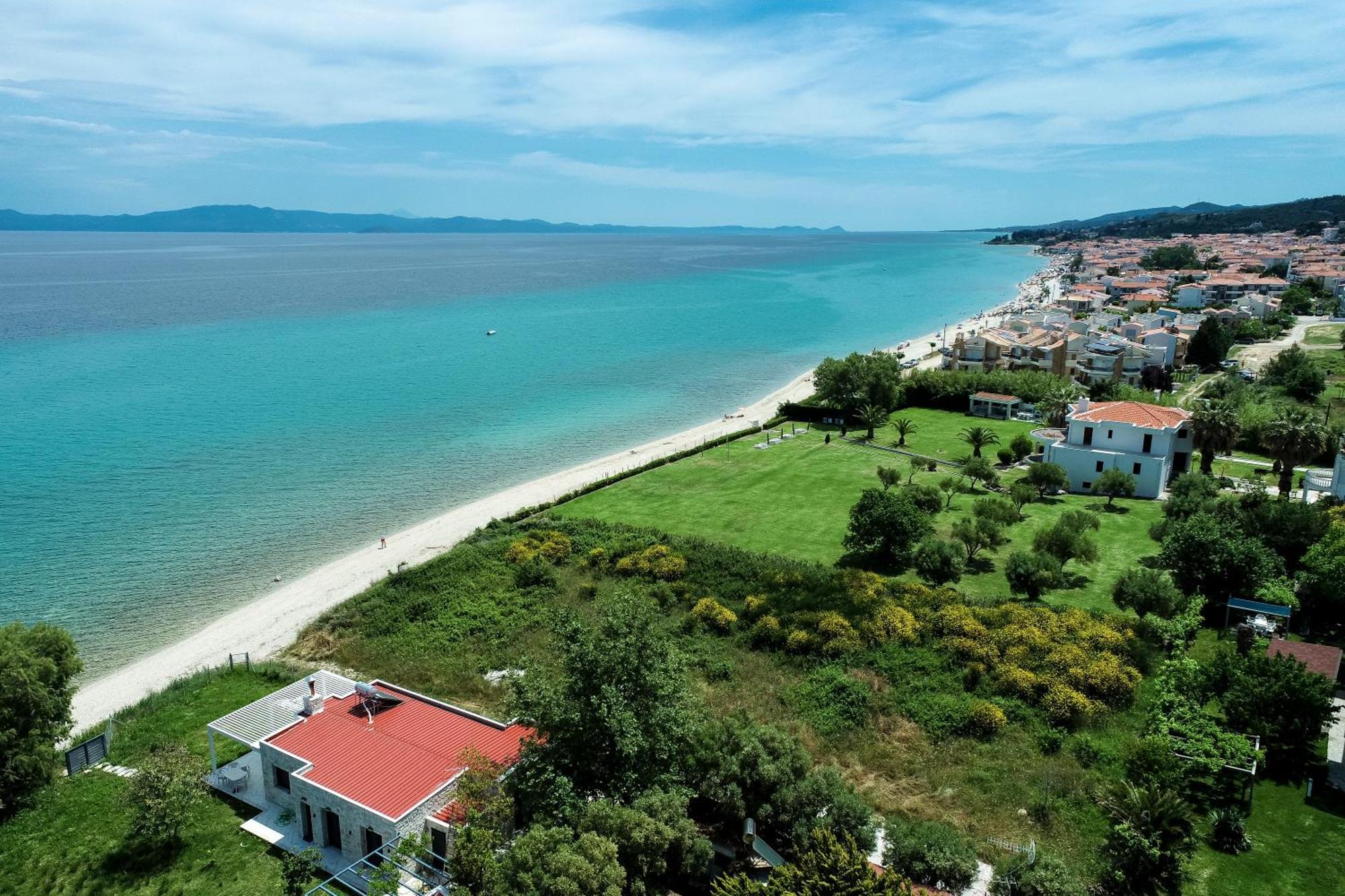 Aleksia Seaside Deluxe Apartment Pefkochori Exterior foto